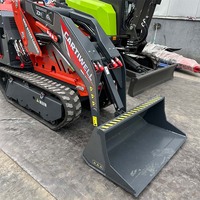 Minipala Gommata Diesel ad Alto Momento di Carico, Macchina Movimento Terra 25HP con Benna