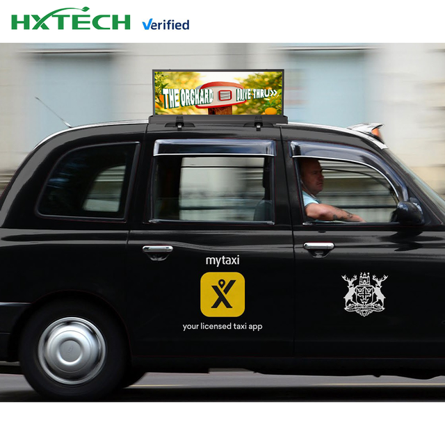 Taxi Top LED Display Advertising Board Digital Roof Sign for Taxi Advertising