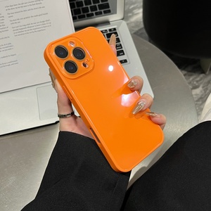 NOUVEAU <span class=keywords><strong>Coque</strong></span> de téléphone en verre trempé couleur unie pour <span class=keywords><strong>iPhone</strong></span> 17 16 15 14 13 12 <span class=keywords><strong>11</strong></span> Pro Max, protection d'objectif d'appareil photo, antichoc, pare-chocs - Product Image 1