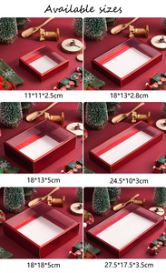 Tùy Chỉnh Dùng Một Lần Món Tráng Miệng Hộp Thân Thiện Với Môi Trắng Giấy Ngăn Kéo Hộp Quà Tặng Với Cửa Sổ Cho Macaron Cookie - Product Image 4