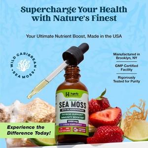 Extracto Vegano de Musgo Irlandés Orgánico OEM/ODM, 2 ml por Porción, 60 ml/botella, para la Salud Inmunológica y Articular de Adultos y el Crecimiento del Cabello - Product Image 2