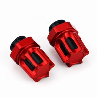 Capuchon universel de buse de gaz pour moto automobile Capuchons de valve de pneu Capuchon de tige de valve de roue Cache-poussière pour Honda VESPA YAMAHA