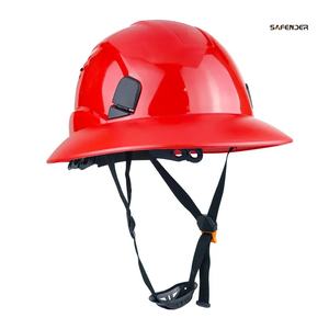 HDPE 안전 헬멧 건설 작업자 보호를위한 구조 기능이있는 하드 모자 - Product Image 6