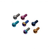 Vis Torx à tête boutonnée en titane GR5, boulon en titane à tête ronde pour modification de motos et de vélos de course