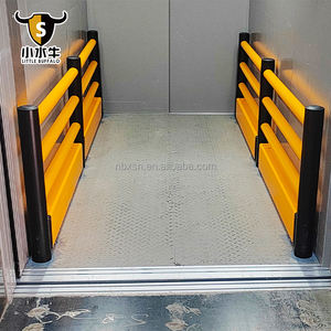 लचीली प्लास्टिक बैरियर प्रबलित गार्ड रेल लिफ्ट सुरक्षा पीले + काले p13 tv प्रमाणित - Product Image 1