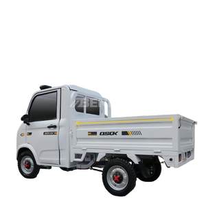 Mini Camioneta Eléctrica de 4 Ruedas y Baja Velocidad con Cabina Cerrada, Batería de Litio, Vehículo Eléctrico para Transporte de Carga Pequeña - Product Image 3