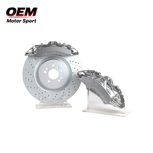ชุดเบรกดิสก์ 6 ลูกสูบ สำหรับรถแข่ง ระบบอะไหล่แต่ง หน้า-หลัง  ขนาดใหญ่  ใช้ได้กับรถเมอร์เซเดส-เบนซ์ รุ่น E-Class - Product Image 2
