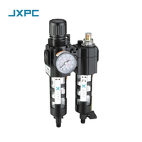 Série JXPC 2FRL, filtre-régulateur-lubrificateur, combinaison de deux unités