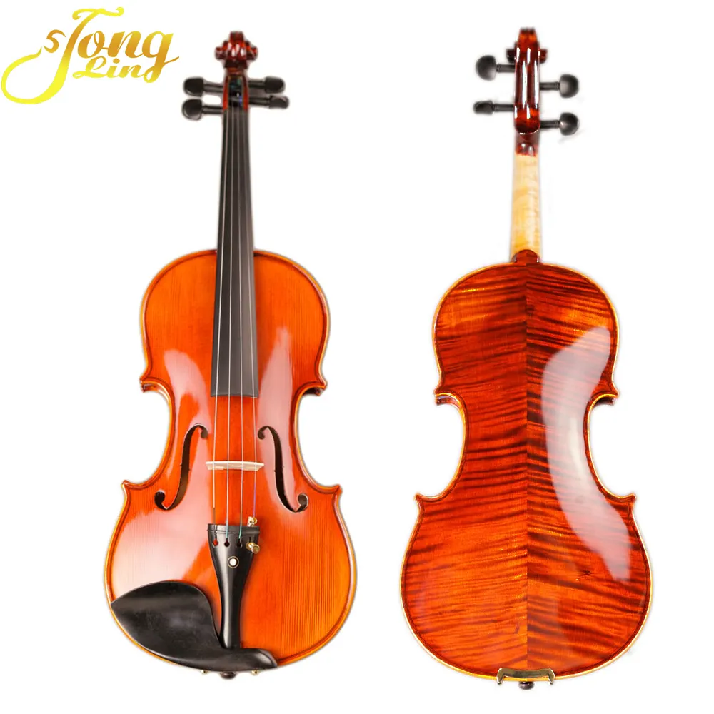 4/4 Full Size Professional Handmade Flamed Violine Großhandel