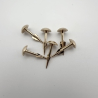 Boucles décoratives multi-usages en alliage de zinc personnalisées JQR Modèle 0050 pour sacs à chaussures, rivets, crochets, clous 7mm x 22.5mm, légers