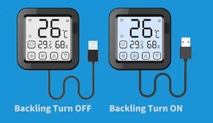 Tuya cuộc sống thông minh Wifi nhiệt hồng ngoại điều khiển từ xa nhiệt độ và độ ẩm cảm biến với Alexa Google - Product Image 6