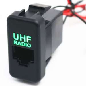Connecteur RJ45 de 12 v, avec lampes LED, panneau de commutation RADIO, UHF, tableau de bord, pour <span class=keywords><strong>Toyota</strong></span> - Product Image 4