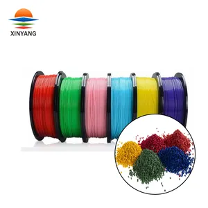 PVC ABS Granules Plastic Pellet Suppliers Master Batch 3D PLA Filament Printing-Silk Effect Customized Color Masterbatch