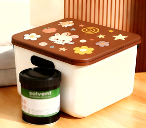 Série 550 Solvant écologique pour impression personnalisable en <span class=keywords><strong>couleur</strong></span> certifiée ROHS sur plastique, boîtes, sacs, bouteilles, impression à base <span class=keywords><strong>de</strong></span> solvant pour sérigraphie - Product Image 1