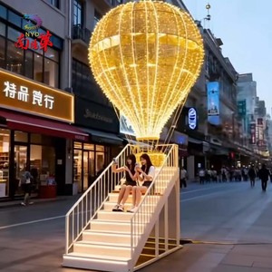 ไฟประดับคริสต์มาส NYD แบบ LED โคมไฟรูปมังกรสั่งทำได้ ขนาด 100 ซม. สำหรับใช้ในห้างสรรพสินค้า ทั้งภายในและภายนอกอาคาร - Product Image 2