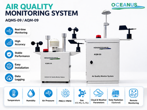 Monitor de Muestreo Dual de Difusión/Bomba Oceanus AQMS-09 IP55 para Meteorología Personalizada, Rango Costero, Puerto, Logística, <span class=keywords><strong>Parque</strong></span>, EIA de Plazo Corto - Product Image 2