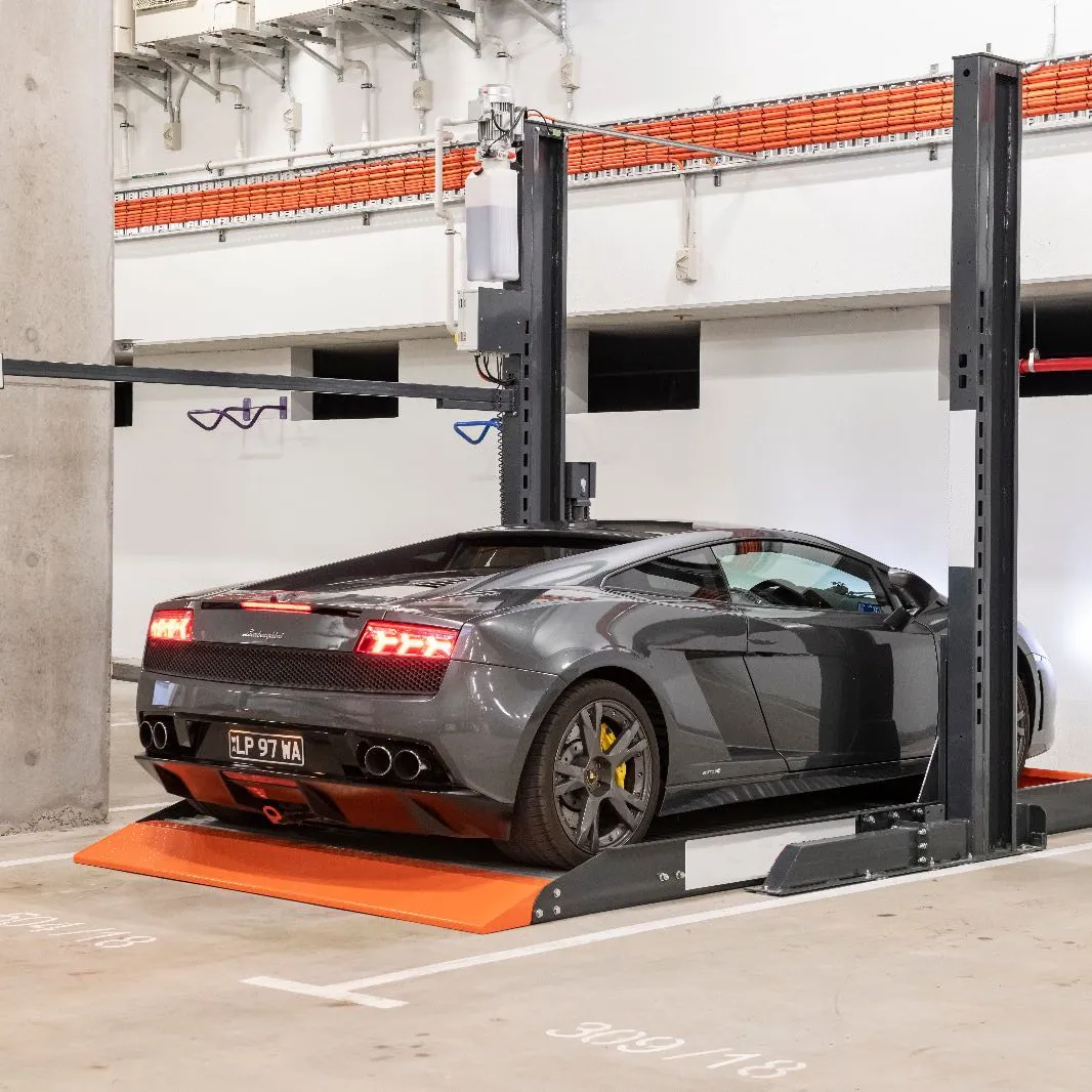 2 Cars Automotive garage lift equipment Hydraulic car lifter