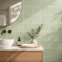 Carrelage en porcelaine imitation marbre vert émeraude 400x800mm (16x32 pouces) poli brillant émaillé pour murs et sols de villas et hôtels de luxe