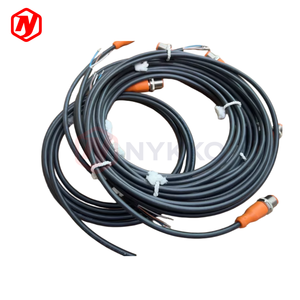 สายเคเบิลแบบ Pigtail รุ่น EVC076 ของ IFM แบบ 8 ขั้ว พร้อมหัวต่อแบบงอสำหรับ Rotary Encoder และระบบส่งสัญญาณกลับมอเตอร์ EVC076 - Product Image 4