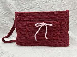 Funda de <span class=keywords><strong>libro</strong></span> de Material de algodón de ganchillo a mano con logotipo personalizado, funda de <span class=keywords><strong>libro</strong></span> de <span class=keywords><strong>Amigurumi</strong></span> de Color rojo encantador - Product Image 5