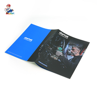 Carnet d'entreprise personnalisé en papier kraft, reliure agrafée, avec marquage à chaud et impression offset UV 3D