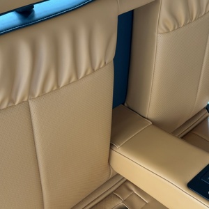 Cama de Viaje Plegable para Auto de Cuero y Plástico de Alta Calidad, con Asiento Trasero Plegable, Venta Directa de Fábrica - Product Image 5