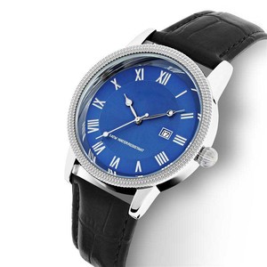 Nuevo Reloj de Lujo para Hombre con Caja de Aleación, Logotipo Personalizado, Esfera Simple con Números Romanos, Reloj de Pulsera de Cuarzo - Product Image 2