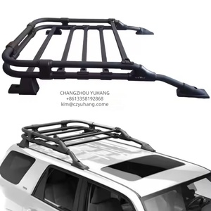 Dakkoffer van aluminiumlegering YH-E-N010, dakdrager, bagagedrager, vrachtdrager, autodrager voor Toyota 4Runner 2010-2024 TRD-stijl - Product Image 1
