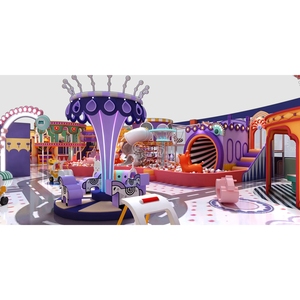Solution clé en main de 520 m² pour centre commercial, centre de loisirs, structure de jeux intérieure, équipement de divertissement pour enfants, aire de jeux pour tout-petits FEC - Product Image 2