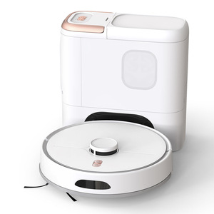Pet-Sized Robot Vacuum Cleaner Laser Navigation Automatic Recharging Dust Bin Lint Suction Sweeping <b>Mopping</b> Household Hotel - Product Image 2