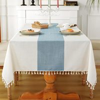 Nappes, nappes imperméables, linge de table sans plis, anti-décoloration, décoration de table rustique pour la cuisine, la salle à manger, Noël