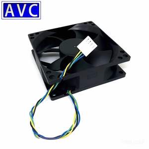 AVC DS08025R12U 8025 12V 0.7A 8CM מארז מחשב 4 חוטים PWM מאוורר מבוקר טמפרטורה - Product Image 4