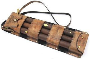 Premium Carved Wooden <b>Walking</b> Cane with Royal Head Handle Leather Cover Portable Hiking <b>Walking</b> <b>Stick</b> - Product Image 6