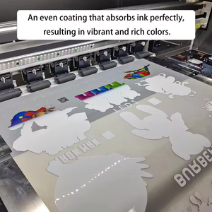 Pellicola DTF CNC per Trasferimento a Caldo su Abbigliamento, Formato A3 A4, per Stampa a Getto d'Inchiostro con Inchiostro Plastisol, Vinile e TPU - Product Image 3