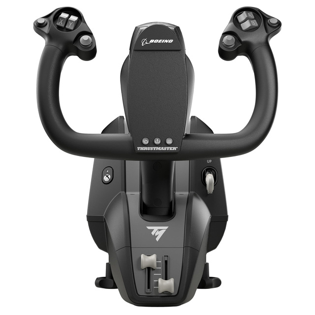 THRUSTMASTER TCA Joystick Boeing Edition TCA Yoke Boeing Edition Single Stick Wired Flight Simulation Adjustable Spring