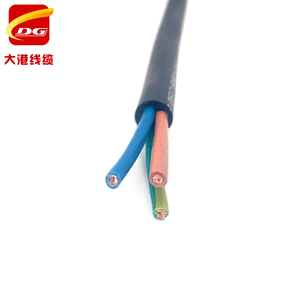 Câble <span class=keywords><strong>électrique</strong></span> flexible en caoutchouc isolé 450/750 V HO7RN-F YC YCW <span class=keywords><strong>3G1</strong></span>.<span class=keywords><strong>5</strong></span> 2.<span class=keywords><strong>5</strong></span> 4 6mm pour alimentation et commande - Product Image 4