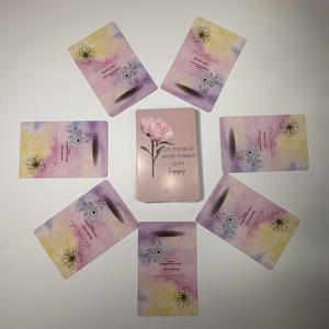 Yvvei Jinn 350g Biglietti di Affermazione Personalizzabili con Nucleo Bianco e Finitura Lucida, Riciclabili, con Campione Gratuito per Feste in Famiglia - Product Image 6