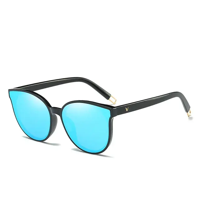 2024 Mode Elegante Luxe Vrouw Oculos De Sol Mannen Twin Beam Oversized Uv400 Cat Eye Zonnebril