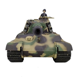 Modèle de <span class=keywords><strong>char</strong></span> lourd allemand Tiger King Henschel (TIGER II) à l'échelle <span class=keywords><strong>1</strong></span>:16, 3888A, 2,4 GHz, <span class=keywords><strong>char</strong></span> télécommandé IR+BB, jouets, loisirs, cadeaux - Product Image 4