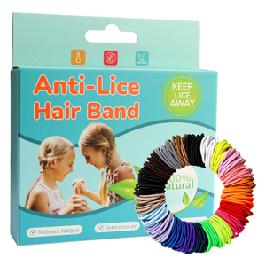 Attaches pour cheveux <span class=keywords><strong>anti</strong></span>-tiques - Protection écologique et naturelle longue durée pour des cheveux sains - Product Image 1