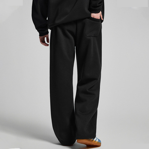 Custom Men's Loose <strong>Pants</strong> Sports Straight Leg High Street Baggy Sweatpants Casual Blank Trousers <strong>Sweat</strong> <strong>Pants</strong> for Printing - Product Image 4