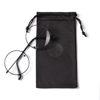 Pochette personnalisée en microfibre pour lunettes de soleil, étui à lunettes, pochette à bijoux avec logo