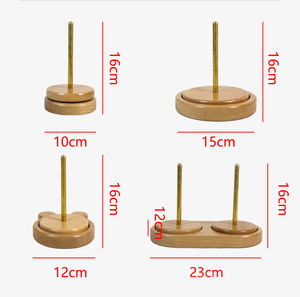 Strumento per <span class=keywords><strong>maglieria</strong></span> a sfera in lana di legno massello in lana per uso domestico può girare la rotazione della sfera per <span class=keywords><strong>maglieria</strong></span> con <span class=keywords><strong>Base</strong></span> in legno di faggio - Product Image 2