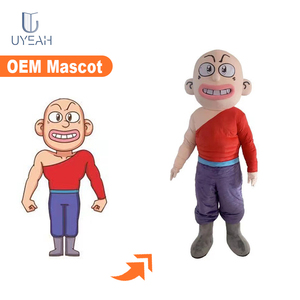 UYEAH personalizzato adulto coniglio mascotte Costume cartone animato Cosplay festa di pasqua coniglietto di dinosauro animale <span class=keywords><strong>per</strong></span> uso mascotte - Product Image 5