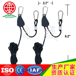 Rosun 12 Strand Black Polypropylene Rope Braided For Plant Grow Lights Industrial Use - Product Image 3