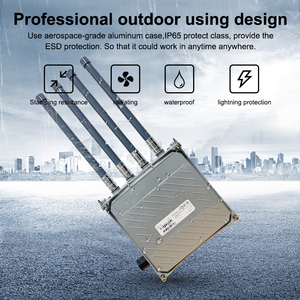 Neuer wasserdichter WiFi6 Router Access Point für den Außenbereich Dualband High Power <span class=keywords><strong>2</strong></span> T2R 5G Firewall QoS VPN MT7981B Chip - Product Image 3