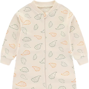 ชุดรอมเปอร์เด็กออร์แกนิคคอตตอนแสนสบาย พร้อมกระดุมแป๊ก สำหรับเด็กผู้ชายและเด็กผู้หญิง เหมาะสำหรับเล่นและใส่ในชีวิตประจำวัน ตั้งแต่แรกเกิดถึงเด็กวัยเตาะแตะ - Product Image 1