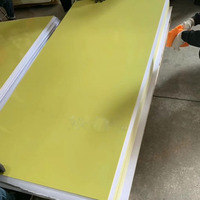 Lámina de Fibra de Vidrio Epoxi 3240 de Alta Dieléctricidad, Placa de Resina Aislante Amarilla Resistente al Calor, Equivalente a FR4 G10 para Transformadores