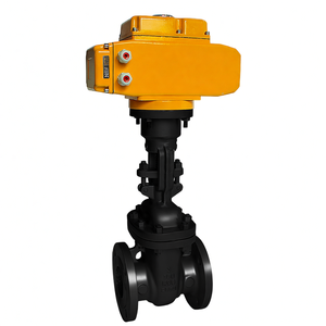 Válvula de Compuerta Motorizada COVNA con Brida de 90 Grados, WCB ANSI 150LB, Brida RF, Tipo Modulante 4-20mA - Product Image 5