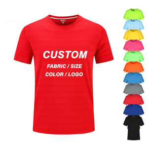 Promotional Custom Clothing Cheap Men's Women's T-Shirts for Election Knitted Jersey Casual Anti-Pilling Short Animal Anime